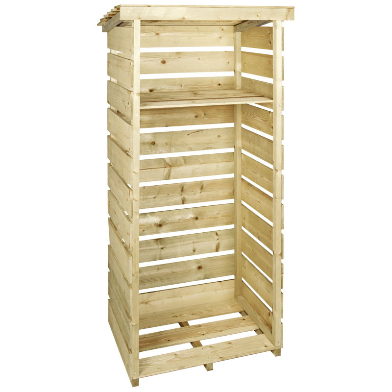 Rascon 76cm W x 53.2cm D Wood Log Store