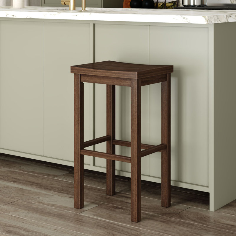Stool Bar Height (30in), Walnut, Walnut, Bar Stool (30" Seat Height)