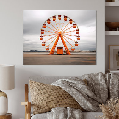 " Orange Ferris Wheel Spinning Stories "