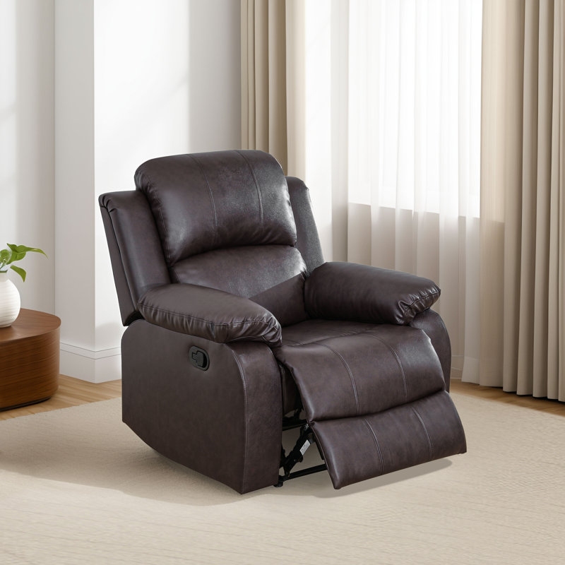 Fauteuil inclinable Lagenia, Brun
