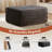 Nathasa 37" Corduroy Compression Ottoman-623188203