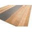Briones Teak Solid Wood Top Metal Base Dining Table