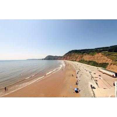 Sidmouth Beach - Wrapped Canvas Print