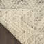 Tapis d'intérieur moderne ivoire Dkny Pure Purl 8 pi 6 po x 11 pi 6 po-126046977-125374547