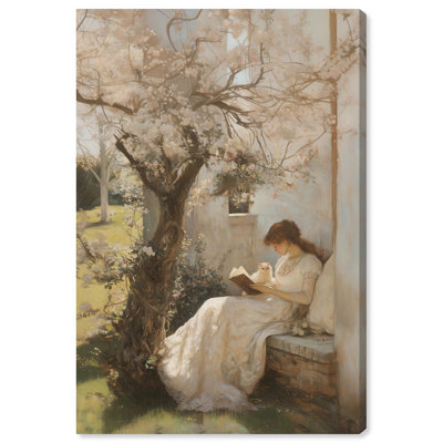 «Reading With Her Cat» par Art Remedy