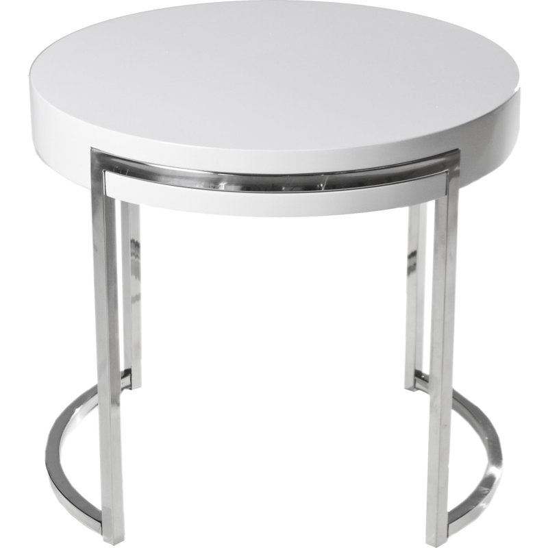 Table de bout Beal, Blanc