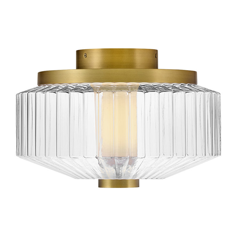 Reign LED Flush Mount, Bronze