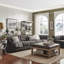Canapé Chesterfield à accoudoirs roulés en lin 141,2 po Huskins-792033265