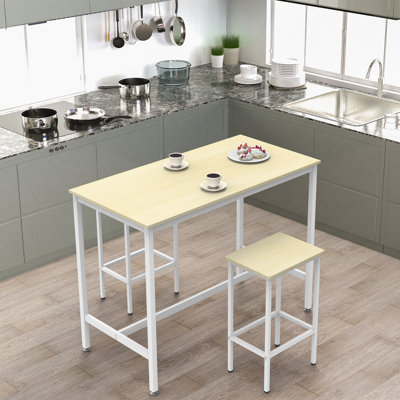 Loughborough 2 - Person Four Leg Base Dining Set