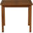 Alexandrine Square Solid Wood Outdoor Dining Table , 32 " W 32 " D