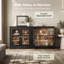 Vitrine basse, noir-1068380551