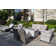 4 Piece Rattan Complete Patio Set with Cuhions