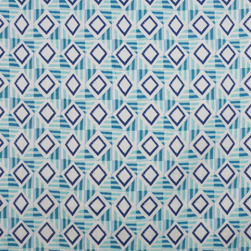 Tissu d’e/s papara Prive, Aigue-marine