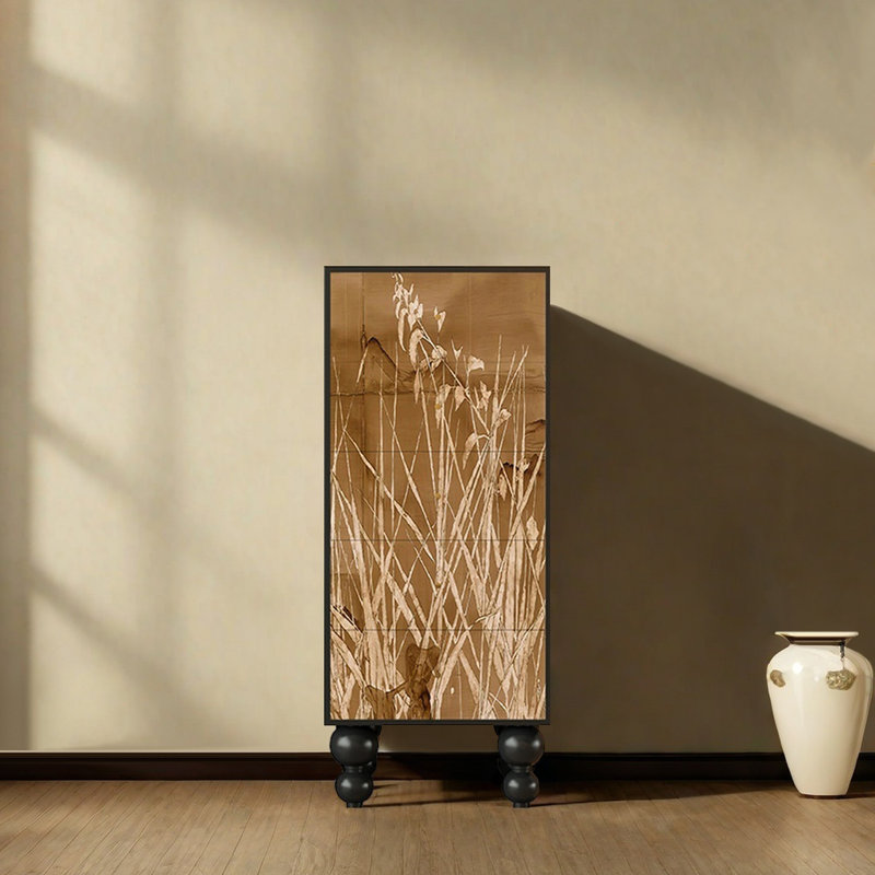 Multifunction storage modern decorative cabinet