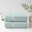 2 ensembles de serviettes 100% coton ultra doux absorbant 34X68 "- 2PK écume de mer