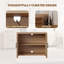 Armoire-buffet moderne à cannelures Almodovar-705663888
