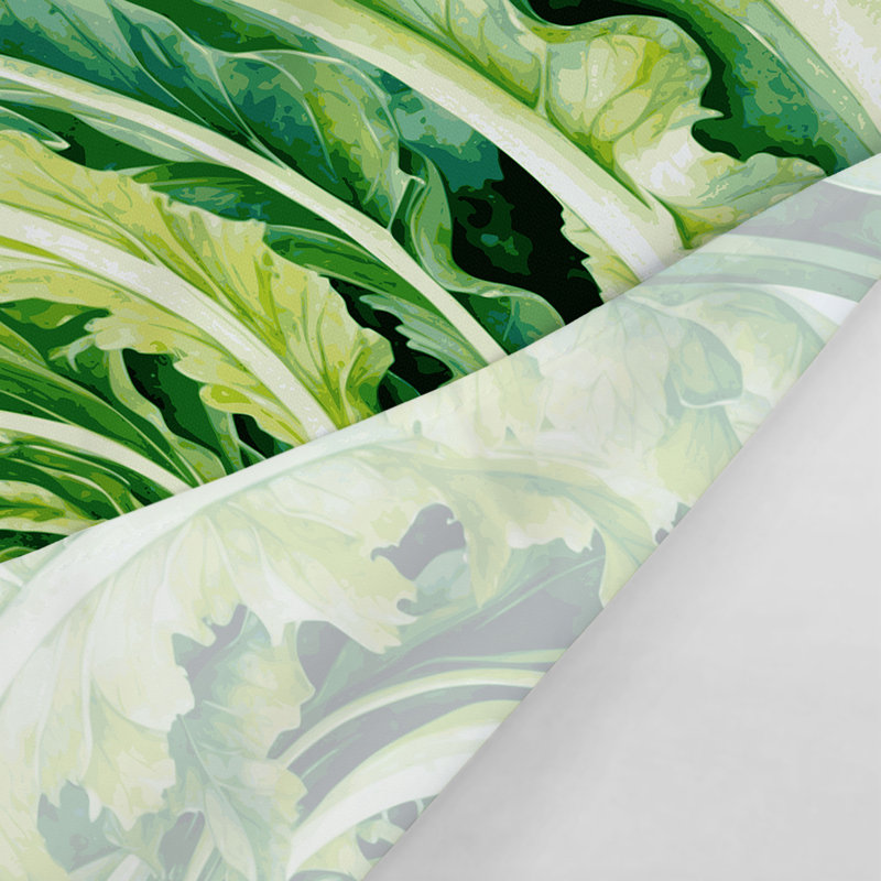 Tapisserie murale légumes endives Cichorium endivia, 51 po x 60 po