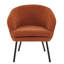 Fauteuil demi-tonneau en velours côtelé Corduroy-130138571