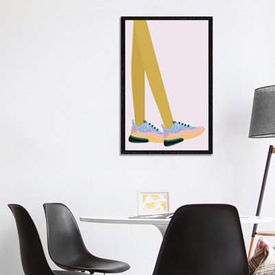 Nice Kicks by Carmen Jabier - Gallery-Wrapped Canvas Giclée on Canvas