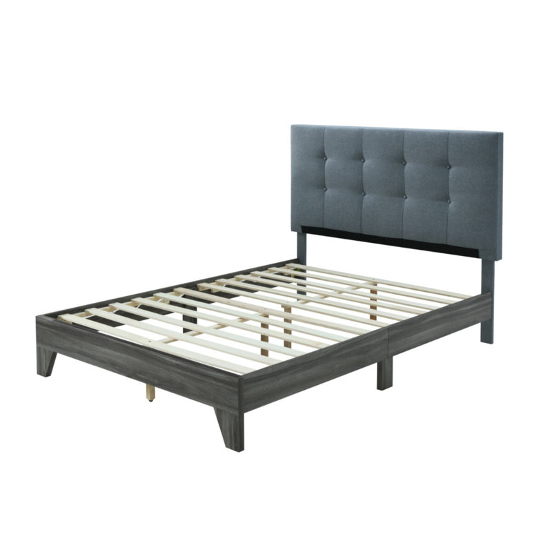 Albee Upholstered Platform Bed, Queen