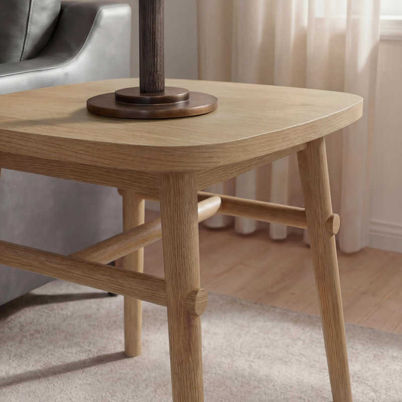 Madrid End Table, Natural