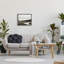 Art mural sur toile flottant avec paysage et campagne-240581621-240581625