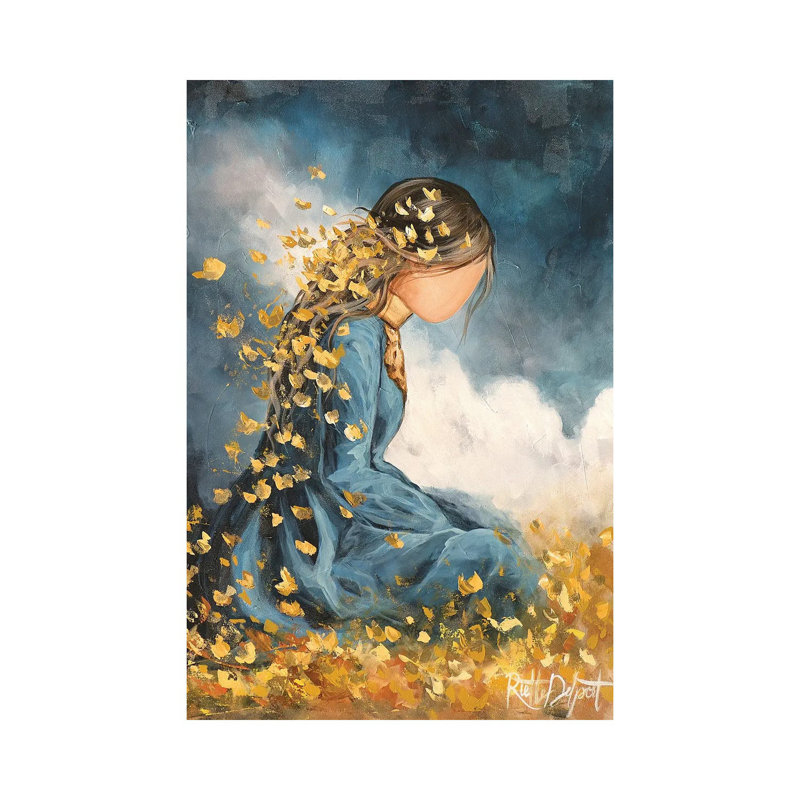 Still, She Shines , H 48 po x l 32 po, Toile tendue, Ne s’applique pas