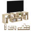 Baylen Unfinished TV Stand for TVs up to 75"-318727555