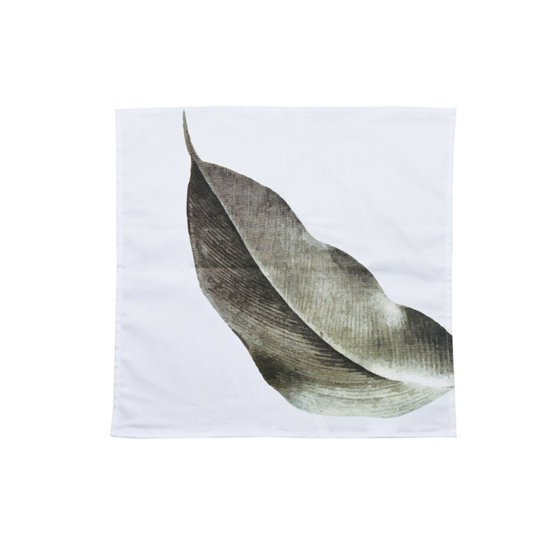 Birds Of Paradice Cotton Twill Floral Square Napkin