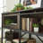 Hutch with Glass Doors and Adjustable Shelves
