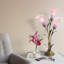 23.5"H Hand Blown Glass 3 Calla Lily Uplight Accent Lamp-235778291