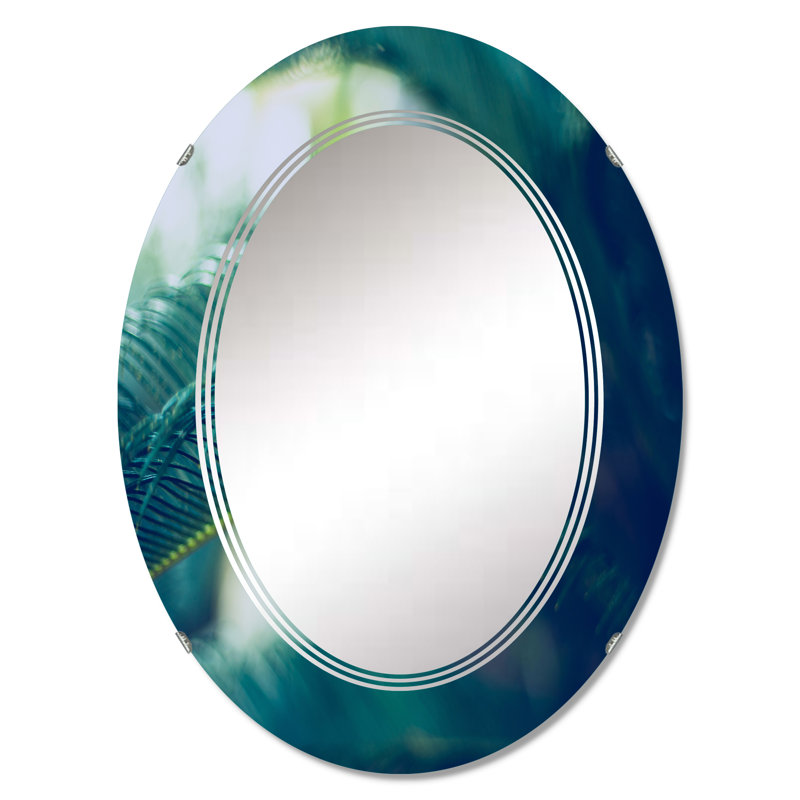 Miroir de salle de bain ovale mural, 30 po x 20 po