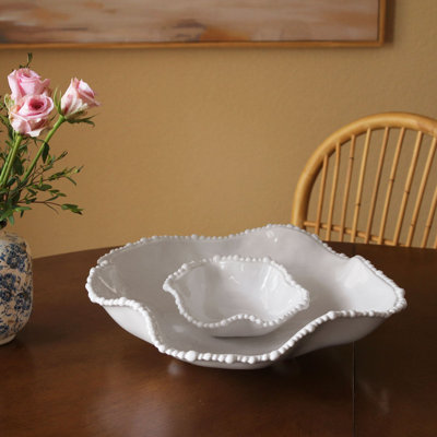 Vida Melamine Chips And Dip Platter