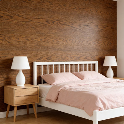Peel And Stick Wood Grain Contact Paper, 3D Waterproof & Removable Wallpaper For Countertops, Cabinets, Walls, Furniture, And Home Decor