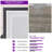 Purple Leaf Outdoor PVC-coated polyester Fabric Chaise Lounge Chair Set Of 2  Aluminum Chairs With Wooden Armrest-113679607