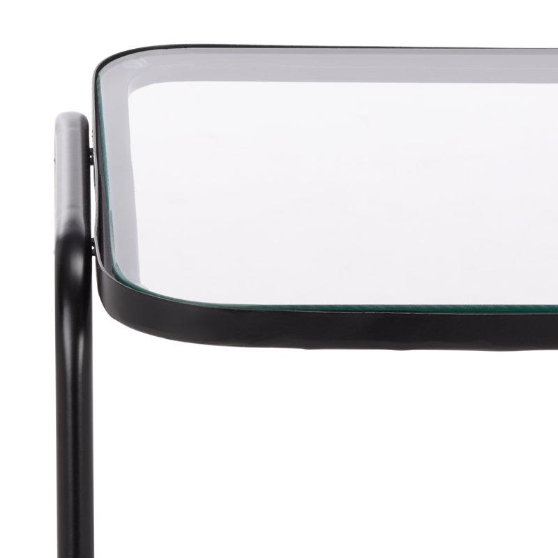 Table d'appoint Zunia, Noir