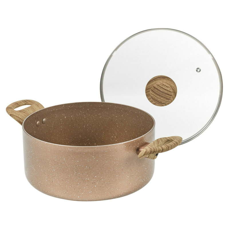 Urbn-Chef Non-Stick Aluminum Stock Pot, 25 cm