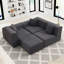 Canapé modulaire moderne en mousse compressée sans os-591652011