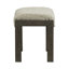 Ensemble de console Arnaline avec 2 tabourets rembourrés