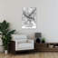 Pittsburgh City Map Abstract Contemporary Architecture City Wall Art Print 1 Piece Wrapped Canvas Wall Art-1870064875