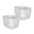  4 Qt Decorative Storage Basket, Small Home Organizer, White, 8 Pack-336954585-348921127