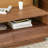 Rectangular black walnut end table-109697264