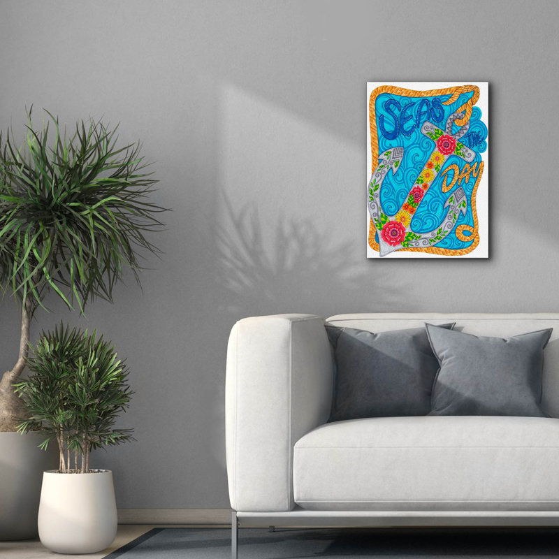 «Inspirational Quotes 2» par Hello Angel, art mural sur toile, H 26 po x l 18 po x P 0,75 po