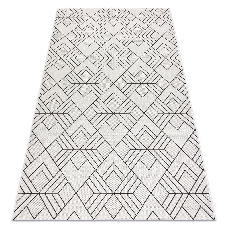 Tubac Geometric Indoor / Outdoor Area Rug, Rectangle 120 x 170cm