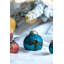 D4,7 po, boules de Noël décoratives, boules de Noël suspendues en verre pour décorations de fêtes, ensemble de 4