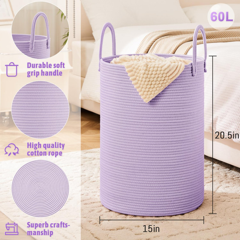 Panier à linge 60l