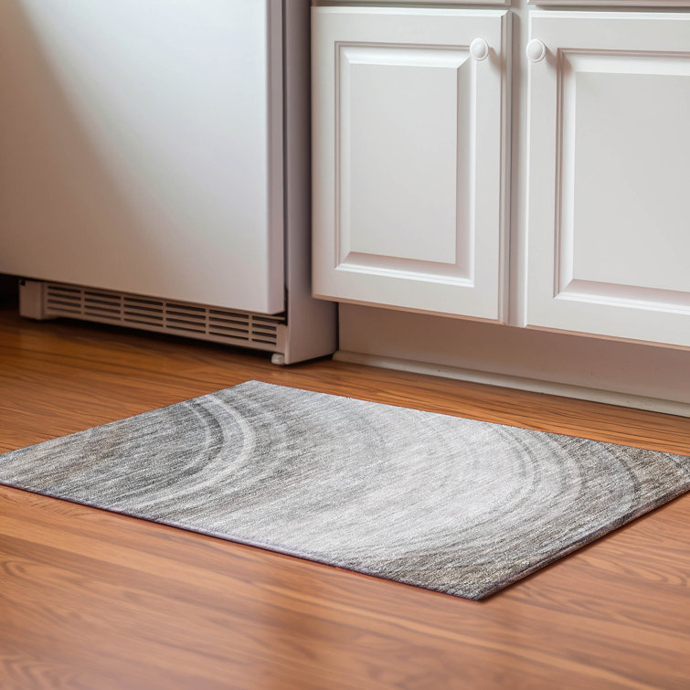 Premium Machine Washable Cerrito AMF584 Gray Rug