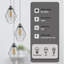 Glowacki 3 - Light Chrome Cluster Pendant-1495136724