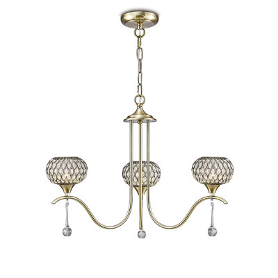 3 - Light Shaded Chandelier