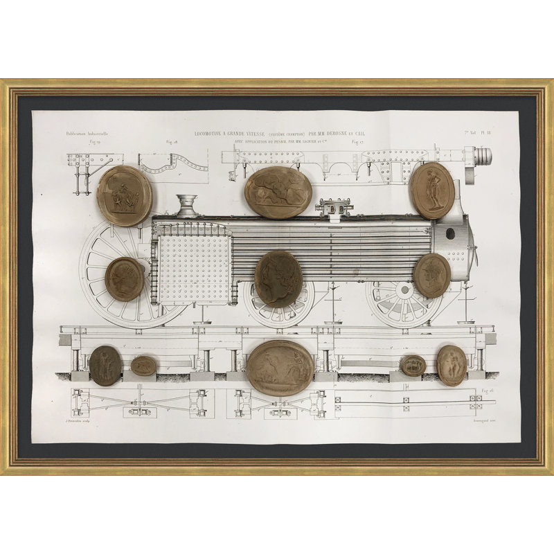 Intaglios Giclee Print